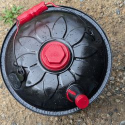 Vintage Galvanized Metal Gas Can