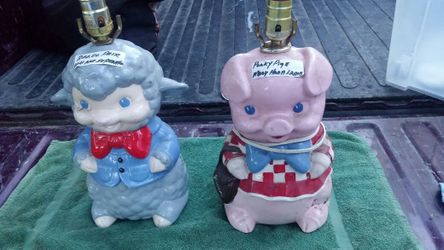 Very RARE & old antique lamps