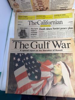1990’s War Newspapers