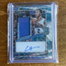 Caleb Houstan Panini Spectra Rookie Auto Patch