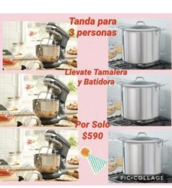 Batidora Y Olla Vaporera