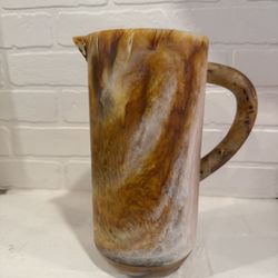 Elegant Dino Resin Artisanal Pitcher