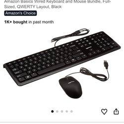 Keyboard and Mouse bundle
