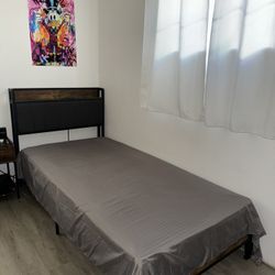 Twin XL Bed With A Twin XL Mattress Everything Is New 