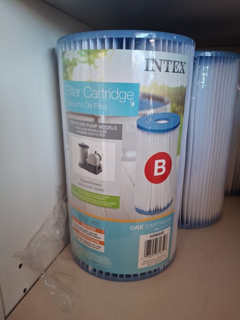 4 Intex B Pool Filters. Free