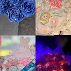 eternal roses & diaper bouquets 