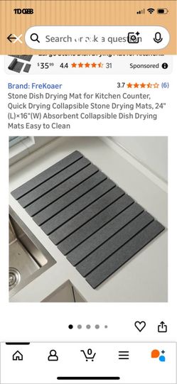 New stone mat rollable