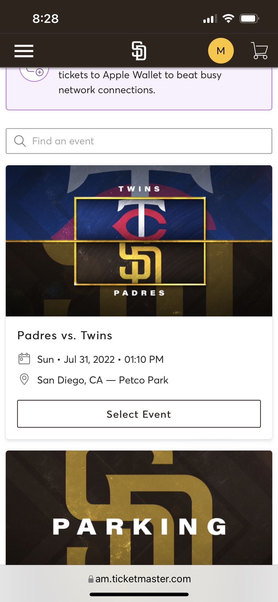 San Diego Padres vs Twins Sunday