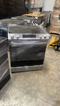 Electric Range, Glass Top Oven Range
