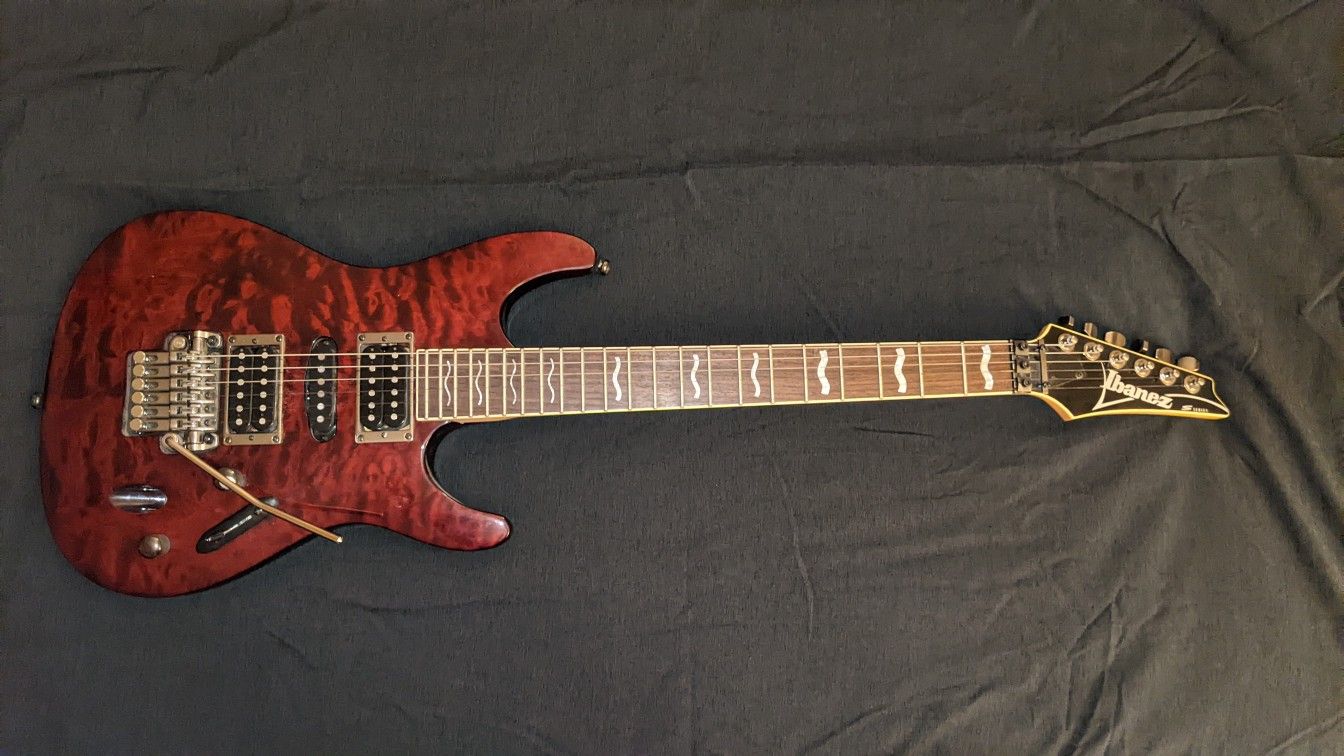Ibanez S 470 DX QM As Close To Mint As You Can Get! Price Is FIRM, No Trades.