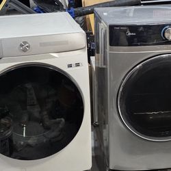 Samsung and Midea Washer and Dryer Set