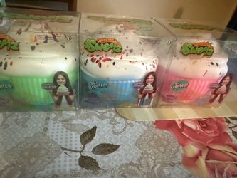 Scented squeegee, cupcake