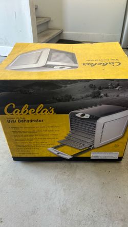 Cabelas Dial Dehydrator deluxe 10 tray