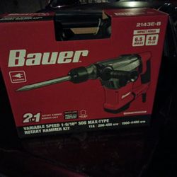 Baver 2143E-B Rotary Hammer Kit 