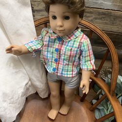 American Girl Boy Doll Logan 