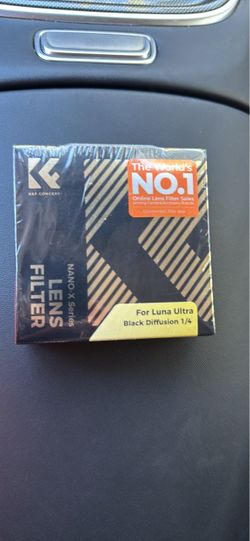 Camera lens filter