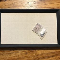 Cork Board w/Box of Thumbtacks