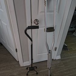 Crutches And walker 