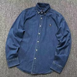 Ralph Lauren Denim Blue Shirt Jacket
