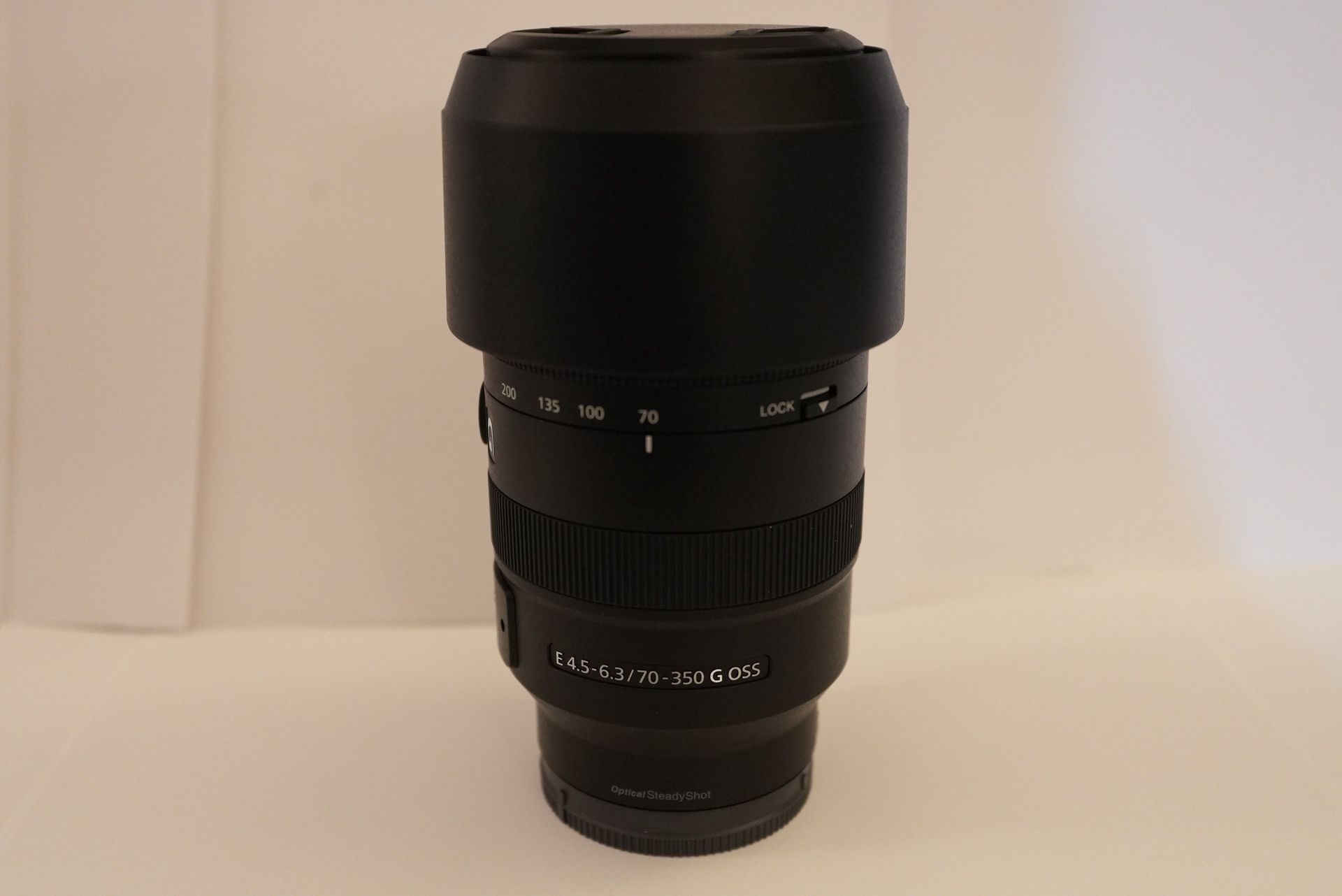 Sony E 70–350mm F4.5–6.3 G OSS APS-C Telephoto Zoom G Lens with Optical SteadyShot Model: SEL70350G