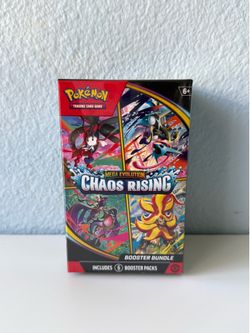 NEW Sealed Pokemon Chaos Rising Booster Bundle