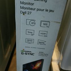 Dell gaming monitor 27inch 