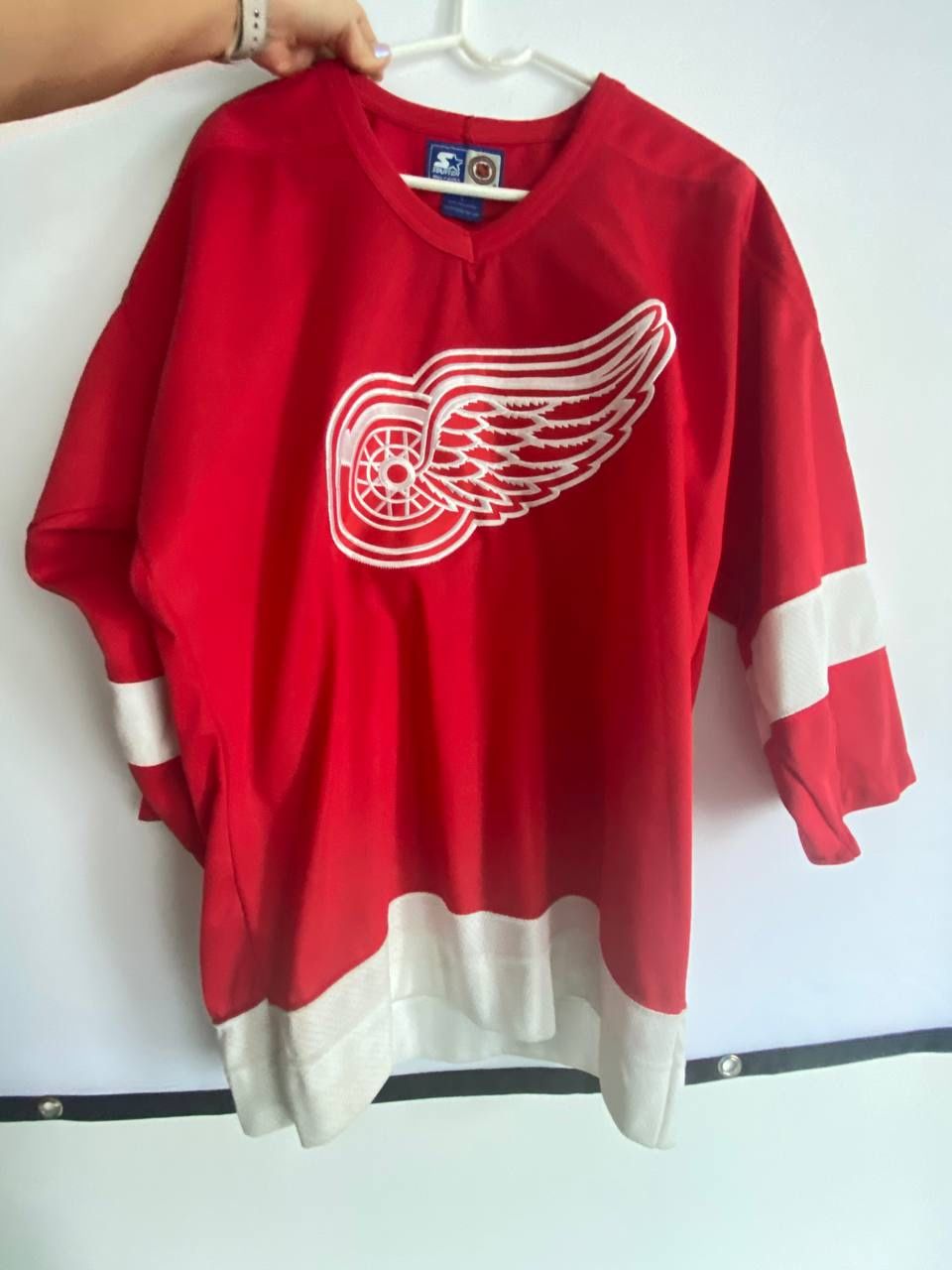 Detroit Red Wings Starter Jersey - Sz Large
