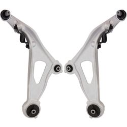 TRQ Front Lower Control Arm with Ball Joint Set Compatible with 2013 INFINITI JX35 2014-2022 QX60 2013-2020 Nissan Pathfinder