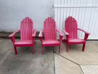 3 World Market Adirondack chairs