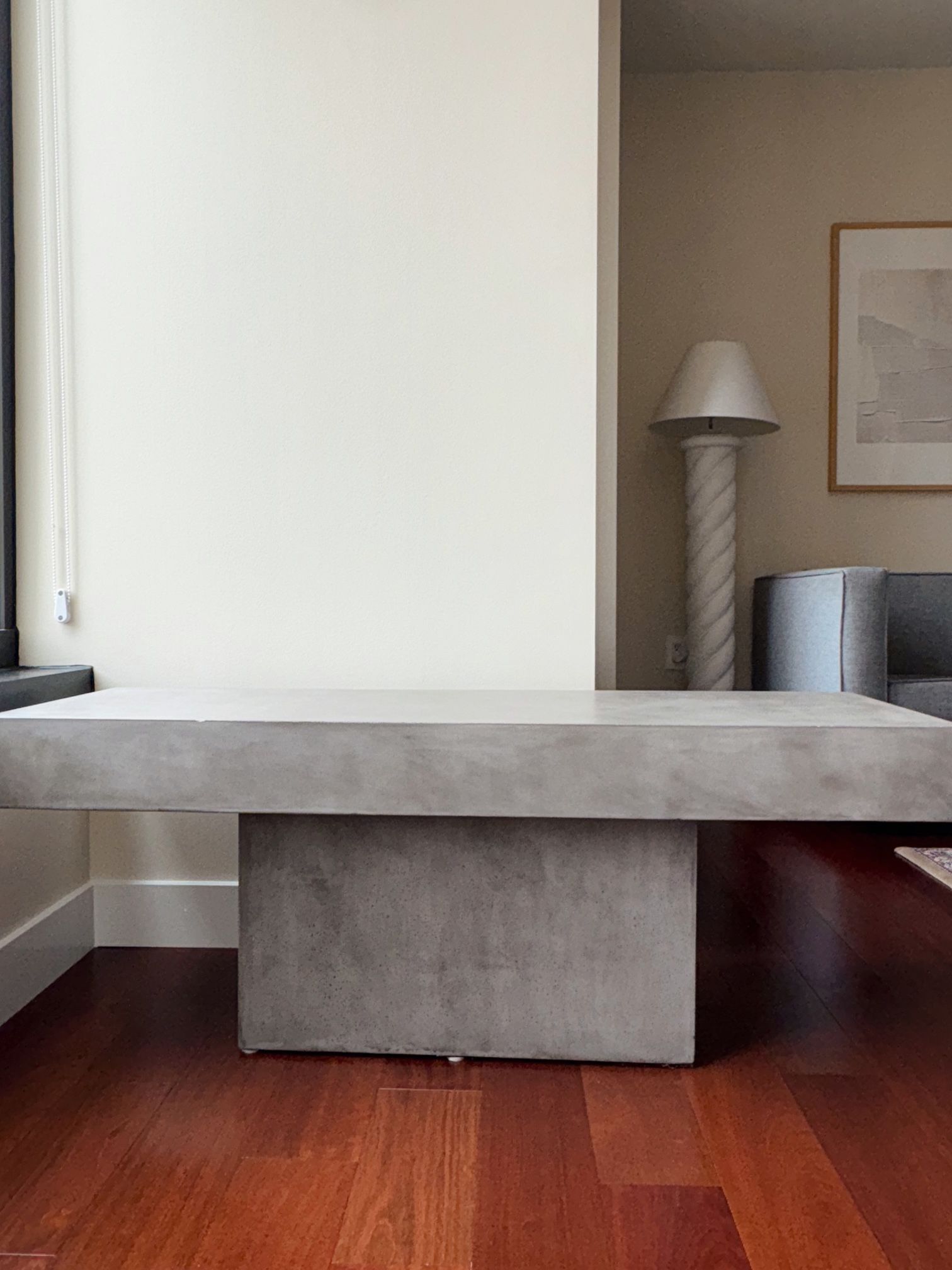 CB2 Fuze Concrete Bench 