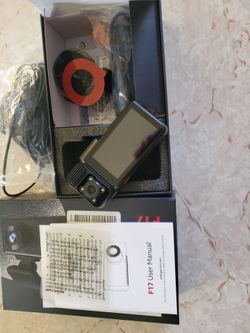 RedTiger F17 Dash Cam with Accessories