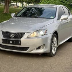 Grey 2008 Lexus iS250