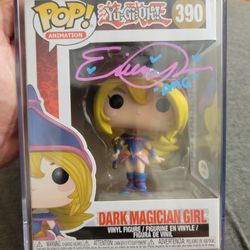 Autographed Dark Magician Girl Funko Pop
