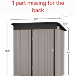 Brand New 3x5 Ft Storage Shed 