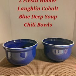 Cobalt Stoneware Dishes For Sale -$30.00 Each (READ DESCRIPTIONS)