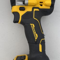 DEWALT ATOMIC 20V MAX Cordless Brushless 3/8 in.Variable Speed Impact Wrench (Tool Only