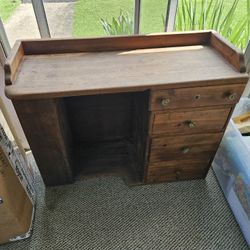 Vintage Handmade Children's Desk