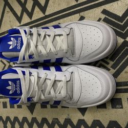 Adidas Forum Low White Royal Blue 