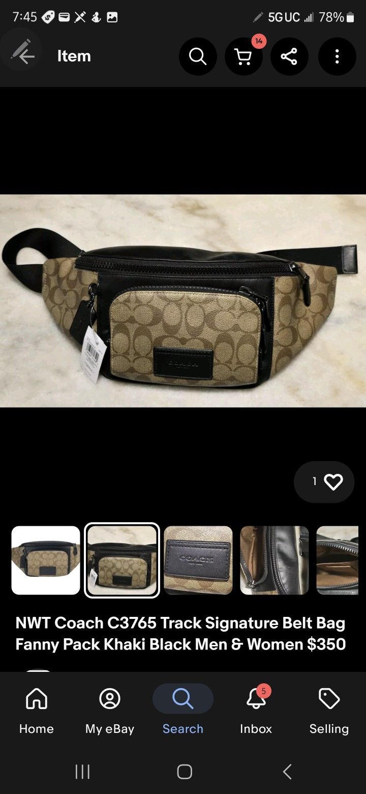 Coach Fanny Pack