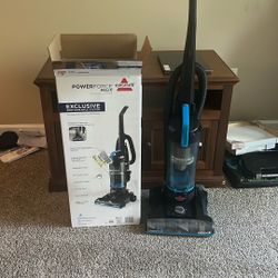 BISSELL PowerForce Helix - Vacuum cleaner - upright - bagless - bahama blue/black
