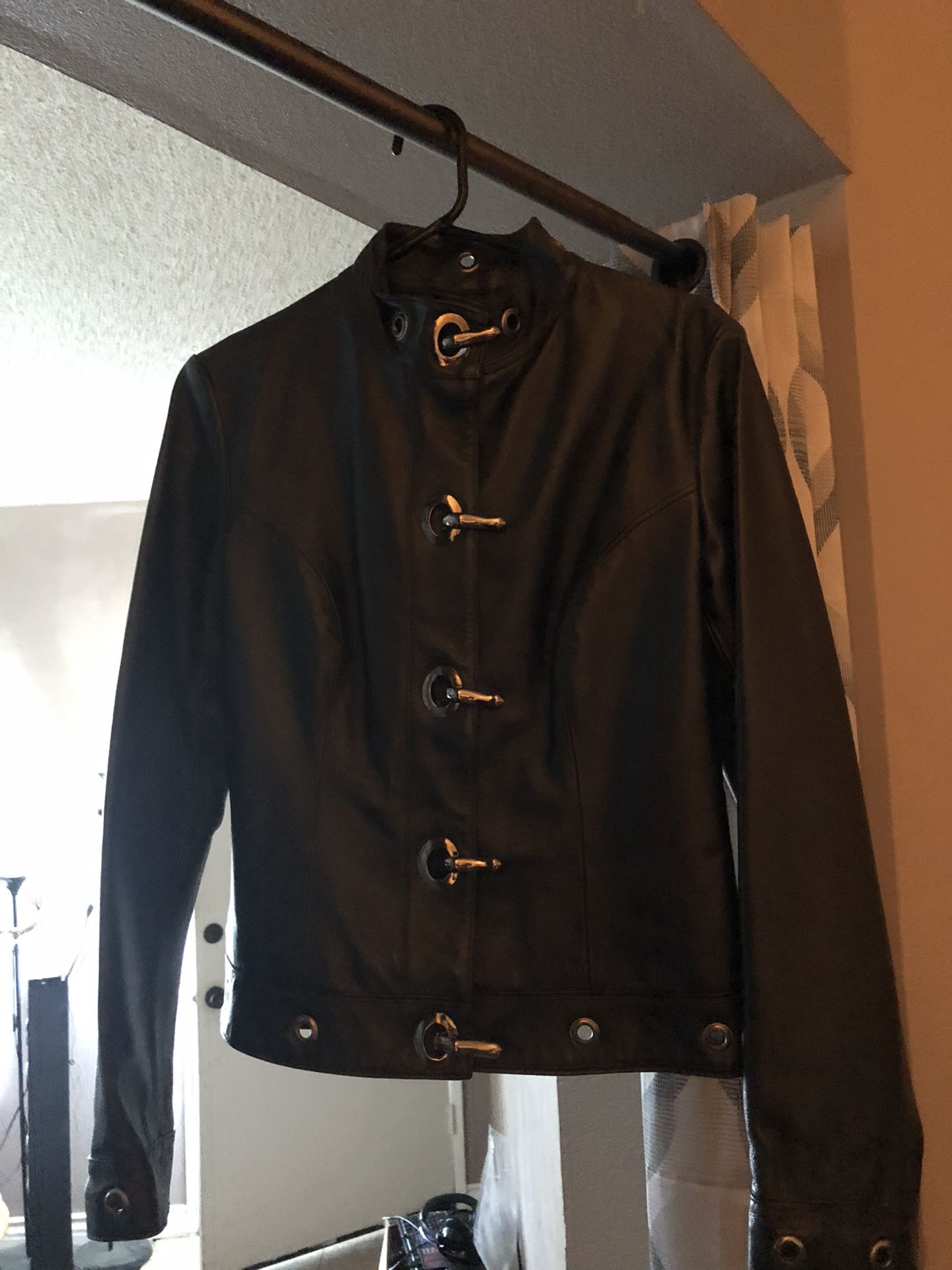 Leather jacket