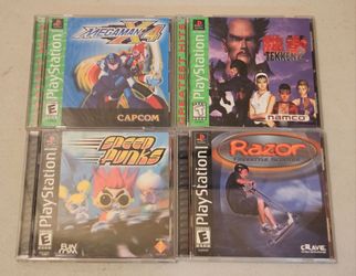 4 PS1 games