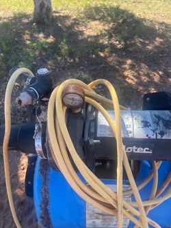 Flotec water tank and pump