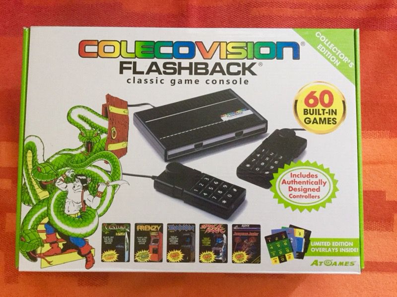 60 Classy games / Coleco Vision flashback classic game console with 2 controller 🎮🤪👍