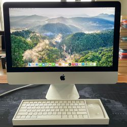 APPLE IMAC 21.5” 2017 4K 3GHz i5 8GB RAM 256GB SSD RADEON PRO 555 GRAPHICS