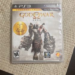 ps3 playstation 3 god of war saga