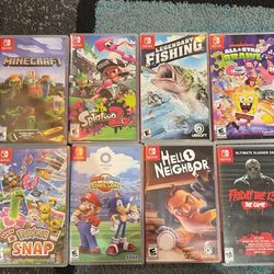 Nintendo Switch Game Lot