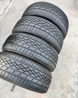 235 50 18 Bridgestone I sell this Seth of tires with 80% life the 4