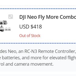 DJI NEO Drone