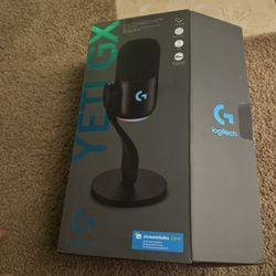 Logitech G Yeti GX Dynamic RGB Gaming Microphone IN PERFECT CONDITION !